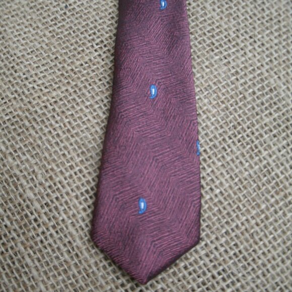 Vintage Jonathan Craig Tiny Paisley Pattern Tie - Picture 5 of 12